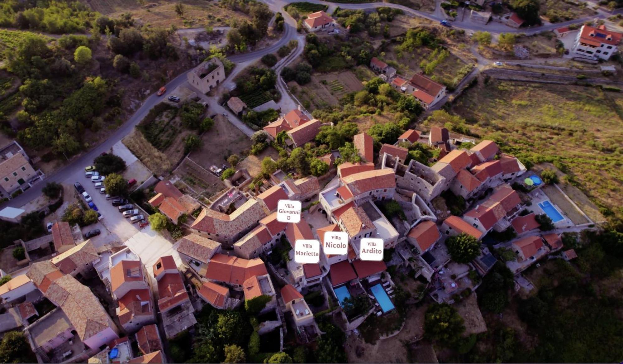 Dvor Pitve Villas Jelsa  Zewnętrze zdjęcie